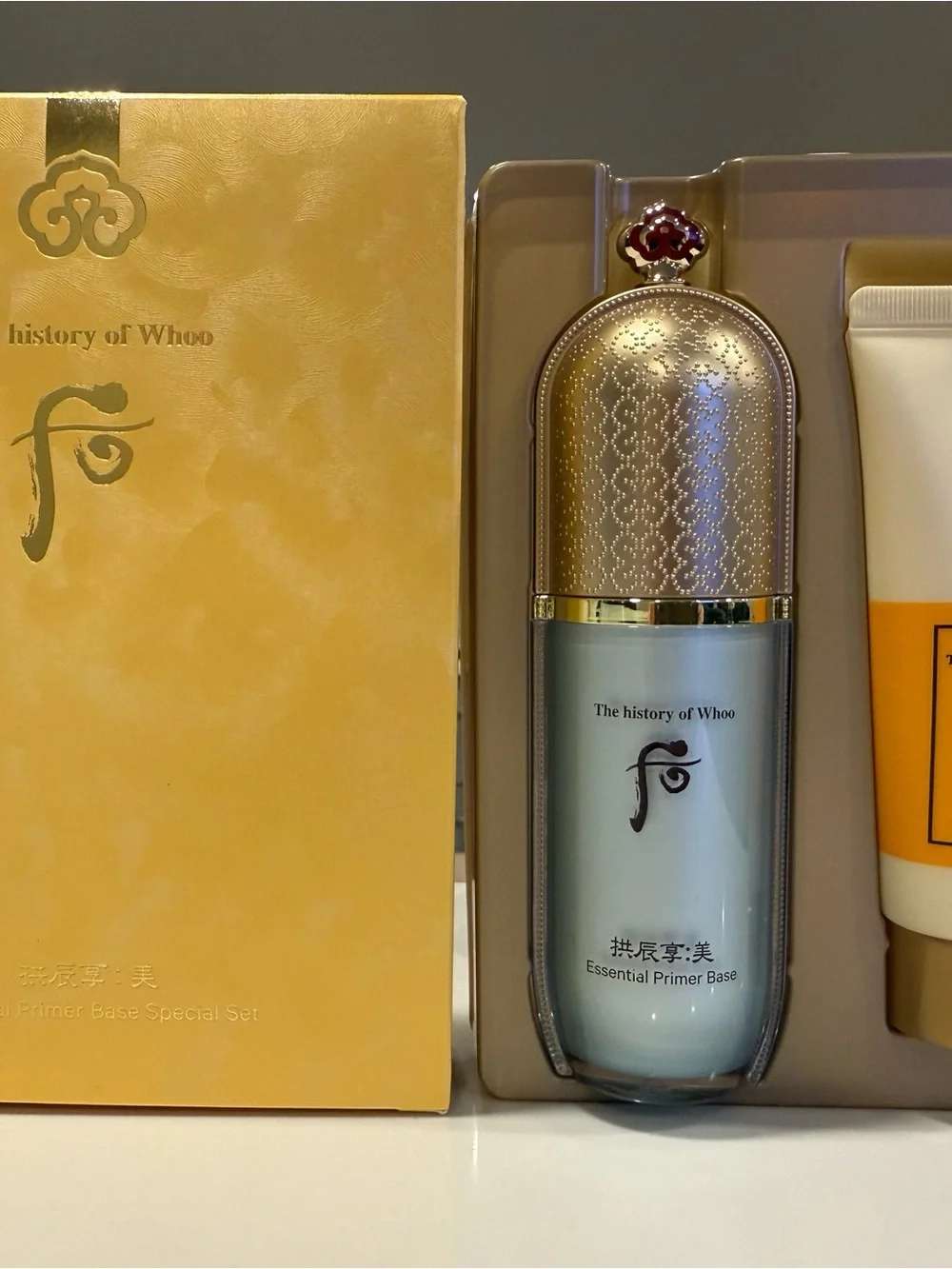 The History of Whoo Gongjinhyang Mi Essential Primer Base Set 40ml EXP 2029